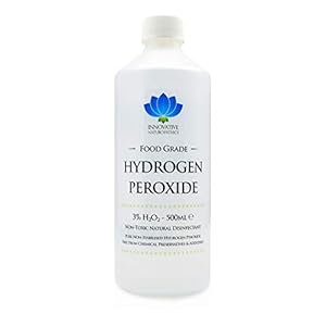Food Grade waterstofperoxide – zuiverste rang 3% – 500ml – ongestabiliseerd en additief vrij – 10 Vols