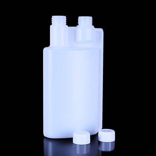 2 Pack Standard Squeeze Shot Bottle - HDPE Plastic Flask for Liquor, Portable Dispenser with Free Funnel (16OZ(500ml) & 1OZ(25ml)) 5