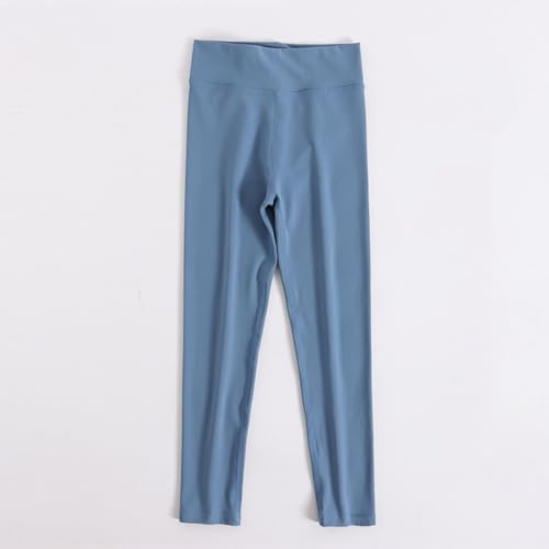 Girls Thermal Leggings Seamless High Waisted Stretch Thermal Tights Dance Yoga Pants Kids Leggings No Pockets3