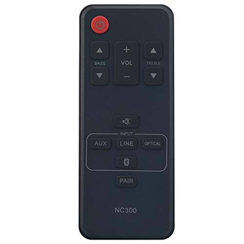 NC300 NC300UH Replacement Remote Control fit for Sanyo Soundbar FWSB405FS FWSB405F FWSB405FP FWSB405FA