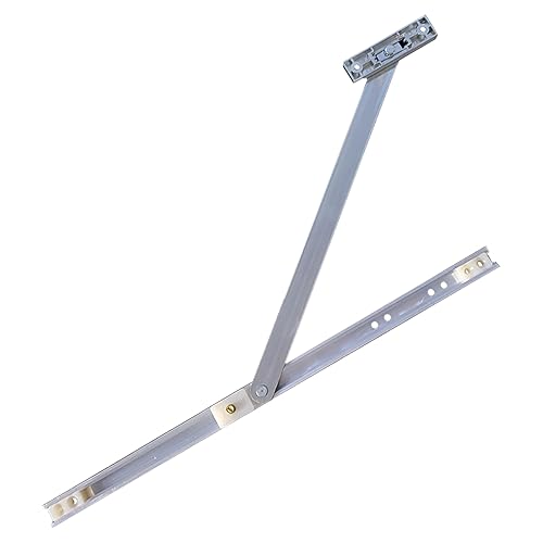 Compás limitador de puerta abatible de 335 mm para asegurar accesos de aluminio