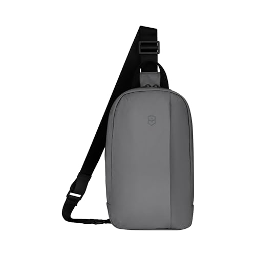 Victorinox Travel Essentials, Sling Bag, Crossbody Bag with Adjustable Shoulder Strap - Frost Gray