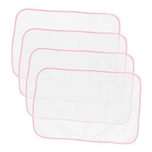 MOLUCKFU Ironing Mesh Pad 4pcs Ironing Board Cover Heat-Insulated Ironing Cloth Practical Easy to Use