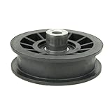 MaxPower 332514B Flat Idler Pulley for Poulan, Husqvarna, Craftsman replaces OEM #194327, and 532-194327,Black