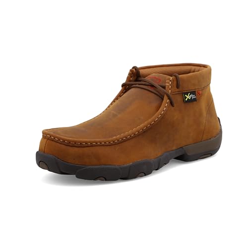 Twisted X mens Work Steel Toe Chukka Driving Moc