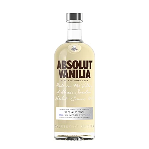 Absolut Vanilia Flavoured Swedish Vodka 1L