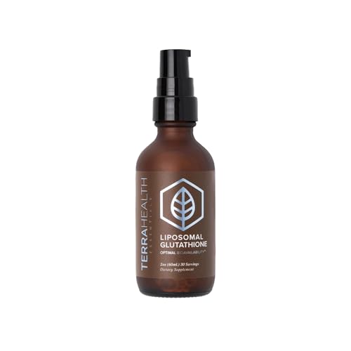 Terra Health Essentials - Liposomal Glutathione - Supports Immunity, Skin, Hair, and Healthy Aging - Maximum Absorption Glutathione Supplements - 30 Day Supply