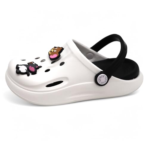 Image of SVAAR x Tom & Jerry Slingback Clog Shoes for Boys & Girls || Indoor & Outdoor Sandals Clogs for Kids with 4 Tom & Jerry Charms