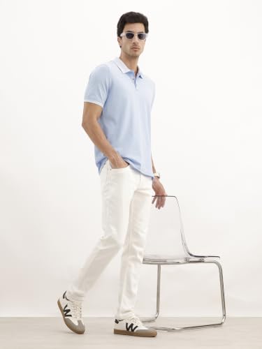 Image of WROGN Men's Slim Fit Jeans | Mid Rise | Jeans for Man