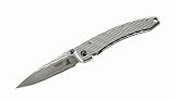 MCUSTA Einhandmesser Mcusta Einhandmesser Messer, grau, M