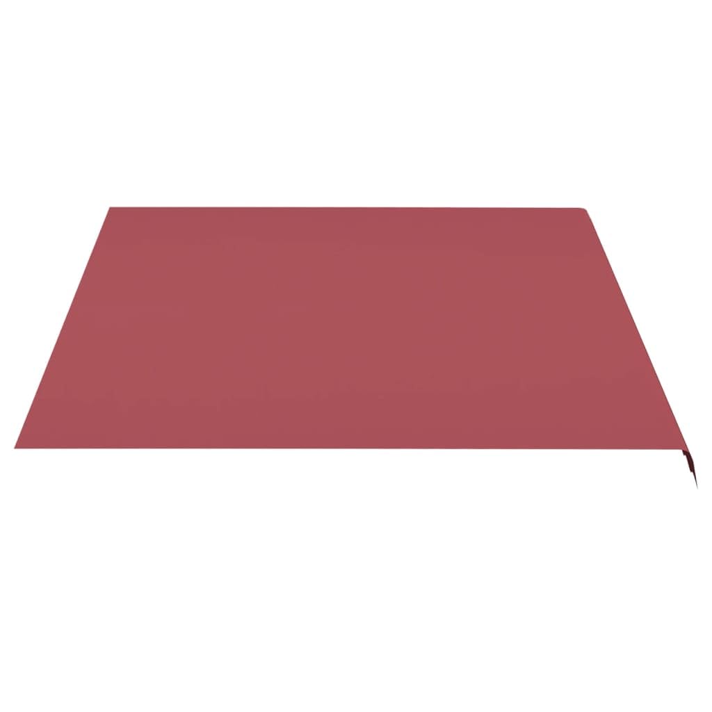 Leasha Toile de Rechange Store Banne avec Lambrequin, Toile Tissu de Remplacement pour Auvent 430x345 cm Bordeaux Rouge
