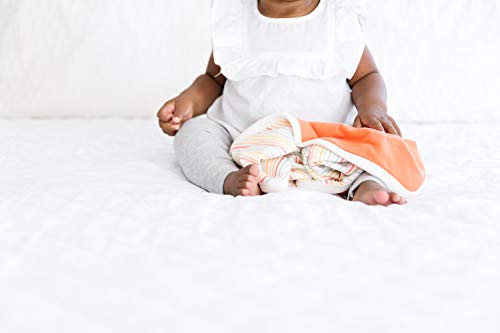 Image of Copper Pearl 3-Layer Knit Security Blanket Set Sized 16 inch x 16 inch 2-Pack Rainee