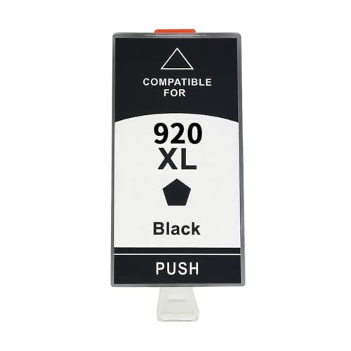 Cartucho De Tinta 920XL, Compatible con HP, Officejet 6000 6500 6500 Wireless 6500A 7000 7500 7500A