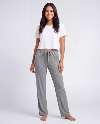 Image of 3 Pack Women's Pajama Pants Soft Lounge PJ Bottoms Comfy Sleepwear Pijamas
