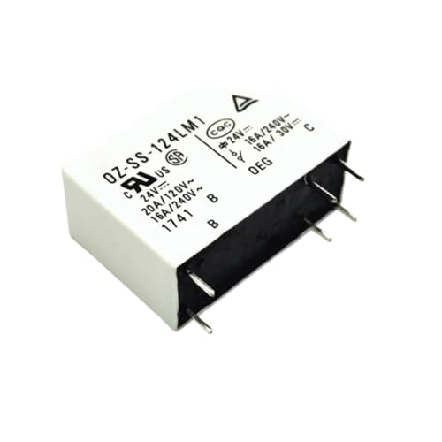 Relais OZ-SS-124LM1 6PIN 16A 24VDC pour circuit industriel