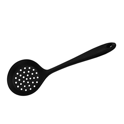 Colher de Silicone Escumadeira Bestonzon para Cozinhar Cozinha Utensil Colher Fenda Antiaderente par