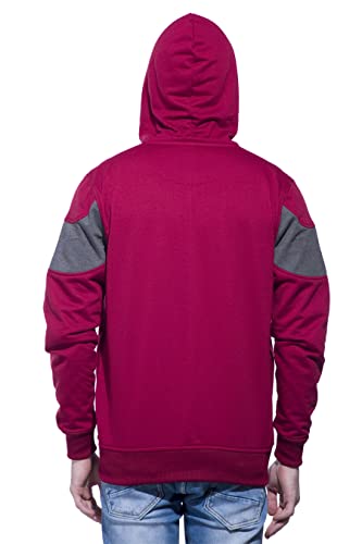 Image of Alan Jones Clothing Men's Cotton Hooded Neck Sweatshirt