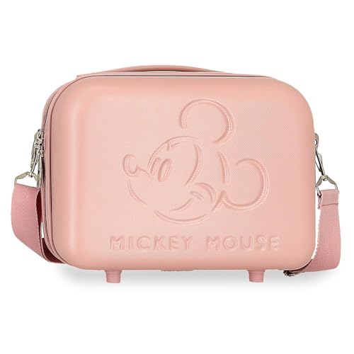 Joumma Disney Mickey Good Trip Neceser Adaptable Rosa 29x21x15 cms Rígido ABS 9,14L 0,83 kgs
