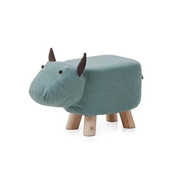 SHTFFW Footstool Rest Seat, Footstool Animal-shaped Footstool, Cushion Footstool, Cushion Seat Rest Seat, Sofa Chair (50 * 23 * 27cm)