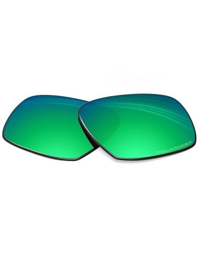 Verres de rechange Oakley Dispatch 1 OO9090 polarisés premium vert émeraude 62mm