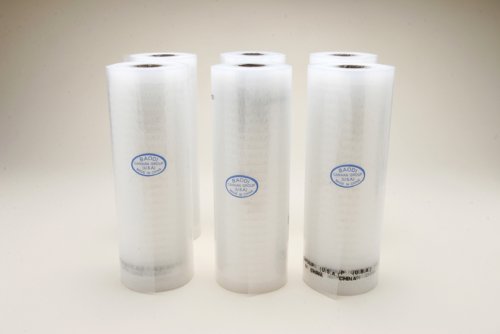 Vacupack 4 Mil Roll 8"x20' 6 Pack Case Vacuum Sealer