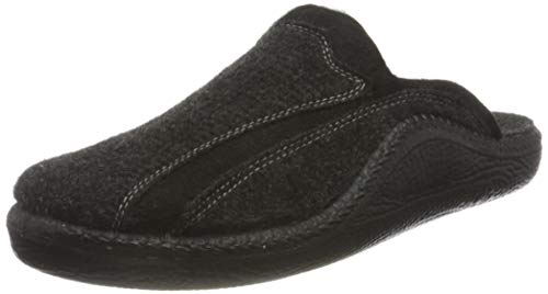 Romika Herren Monaco 246 Hausschuh, Grau Anthrazit,45 EU