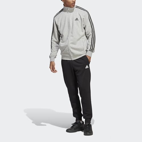 Image of adidas Men Basic 3-Stripes French Terry Track Suit