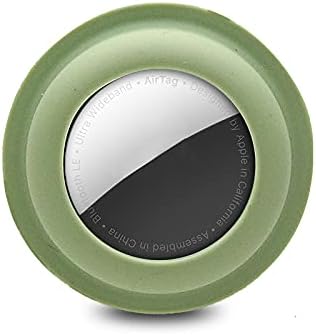 Air Tag - Funda adhesiva de silicona para Apple Airtag con soporte protector de silicona para Apple AirTag, portátil y antiarañazos, buscador de