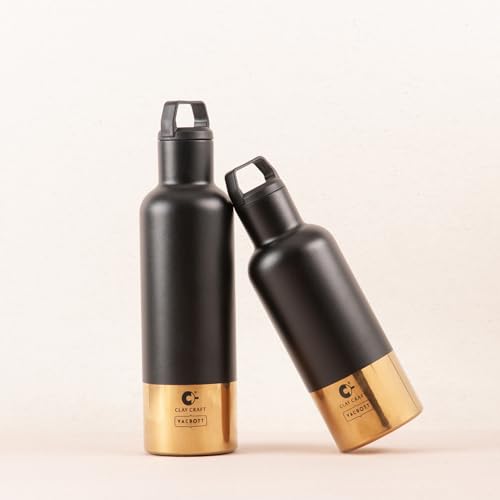 Image of CLAY CRAFT VACBOTT Trekko Double Walled|18 Hours Hot and 24 Hours Cold Vacuum Insulated Flask 700ml|Easy to Carry|Gym Bottle|Home|Kitchen|Hiking|Travel Bottle|BIS Certified|1Year Limited Warranty