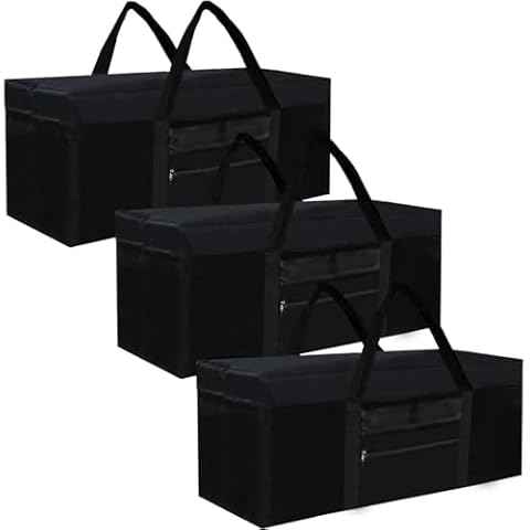 3 Pack 110L Heavy Duty Duffle Bags Cover