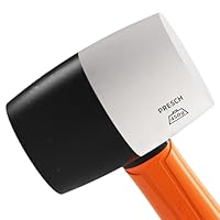 Maillet Caoutchouc Marteau De Camping Aluminium - 361g - 22cm - Léger Et Portable - Pour Tentes, Piquets - Poignée Antidérapante Marteau Camping