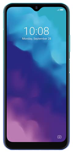 ZTE Smartphone Blade V30 Vita Pantalla HD+ de 17,32 cm, 4G LTE, 4 GB de RAM y 64 GB de Memoria Interna, Cámara Principal de 48 MP y Cámara Frontal de 8 MP, Doble SIM, Android 11, Color Azul