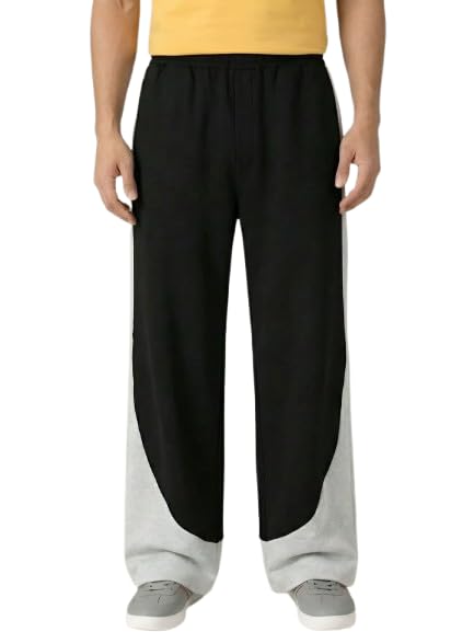 Men’s Plain Loose Fit Trouser | Polycotton Joggers with Elastic Waistband & Side Pockets | Comfortable Gym, Running & Casual Wear Lower-picture-37