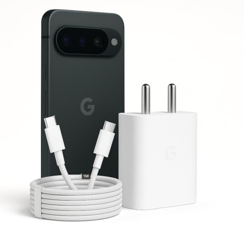 Image of Original Google 30W C-Type Rapid Power Adapter with 3.3 Ft Type C Cable for Pixel 10 /9 /Pro /XL /Fold /9a /8 /8 Pro /8a /7Pro /7 /S25 /3a Lite /15 /Pixel Tab /Slate - Support Other USB-C 30 W Quick Charging, White
