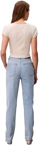 Calvin Klein EU New Mom Jean Lv047E618G Jeans, Blue (Blue Rain), 26W / 32L para Mujer