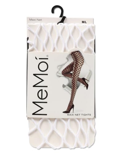 Image of MeMoi Women's Flirty Maxi Fishnet Nylon Tights
