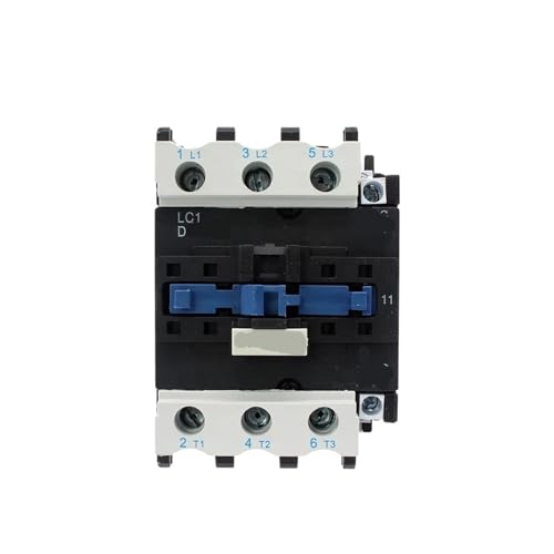 Contacteur LC1-D40 3P tripolé 40A avec 1 contact normalement fermé pour circuit électrique