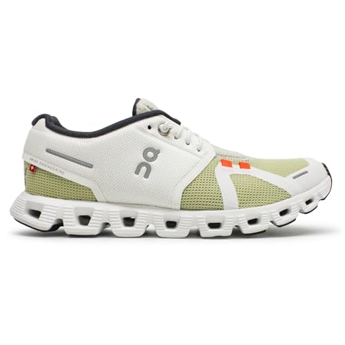 ON Damen Cloud 5 Push Textile Synthetic Endive Ice Trainer 38.5 EU