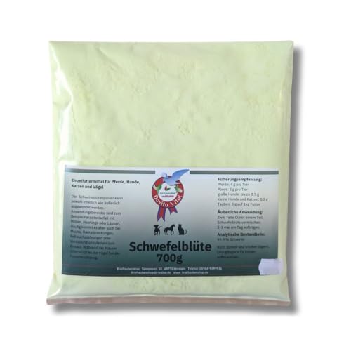 Dovita Vital Schwefelblüte 700g im Beutel für Tiere