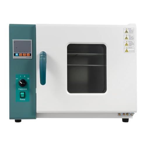 1000W Lab Forced Air Convection Drying Oven, 1.5 Cu Ft Capacity Laboratory Oven, 110V Electric Constant Temperature Blast Drying Oven with Control & Timer, Industrial Research School Lab Use