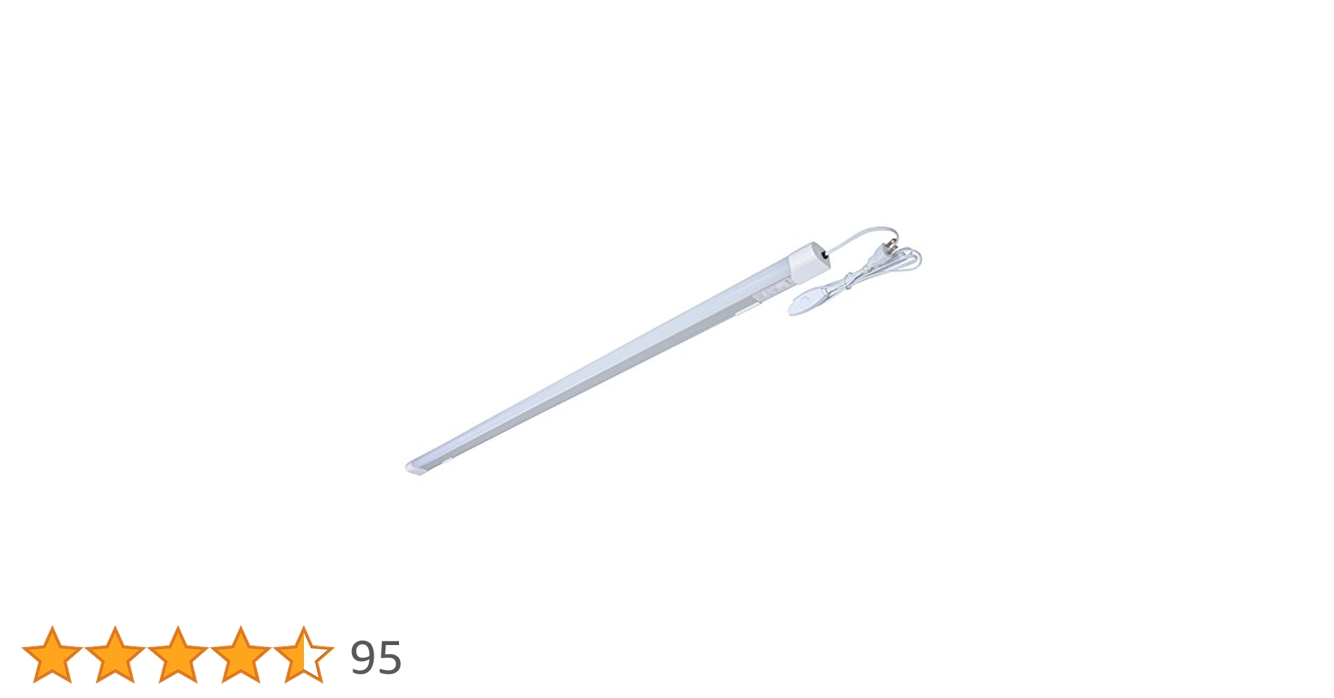 Amazon.co.jp: オーム(OHM) バーライト キッチン 器具一体型LED蛍光灯