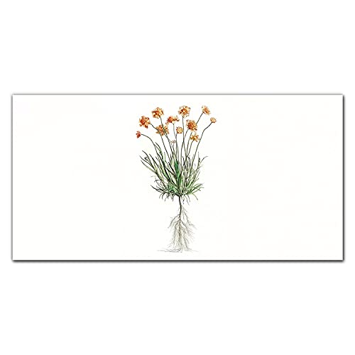 Tableau sur toile 140x70cm fleurs déco murale grand format Coloray