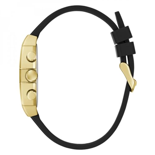 Montre Guess Phoenix dorée et noire idéale pour vos soirées chics - 2