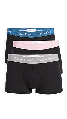 Image of Calvin Klein Men's Polyester Classic Solid Trunk (Pack of 3)