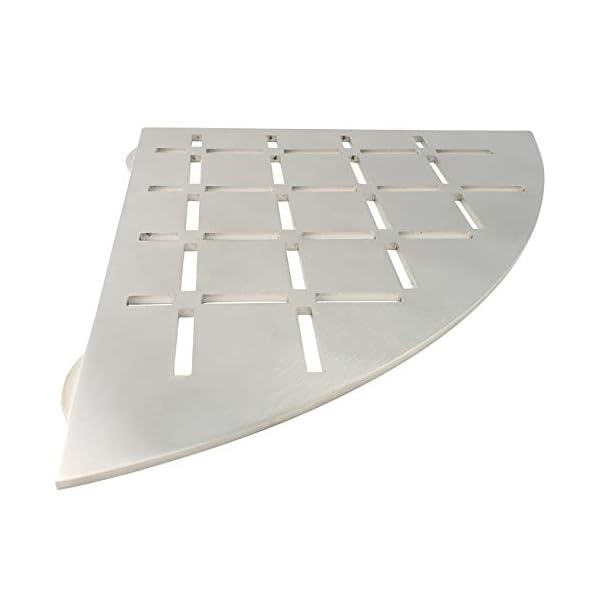 FROSCH Stainless Steel Shower Shelf, Corner - Quadrant (Brushed) - Image 5