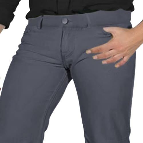 Vintage Bell Bottom Jeans Men Retro 70s Style Flared Denim Pants Wide Leg Stretch Casual Trousers3