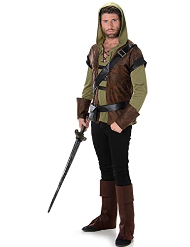 Medieval Hero Robin Hood Men's Costume X-Large 46-48