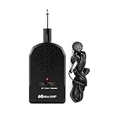 Pequeño Amplificador Guitarra - Bass Booster, Caja Sonido | Altavoz Práctica Inalámbrica, Máquina Tonos Compactos Más Amplificador Instrumentos Portátiles para Adolescentes Sesiones