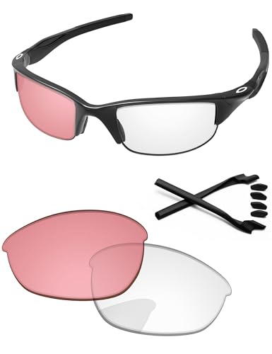 Image of Replacement Lenses & Rubber Kits for Oakley Half Jacket 2.0 OO9144 62mm - Precision Fit, UV Block, Impact Resistant