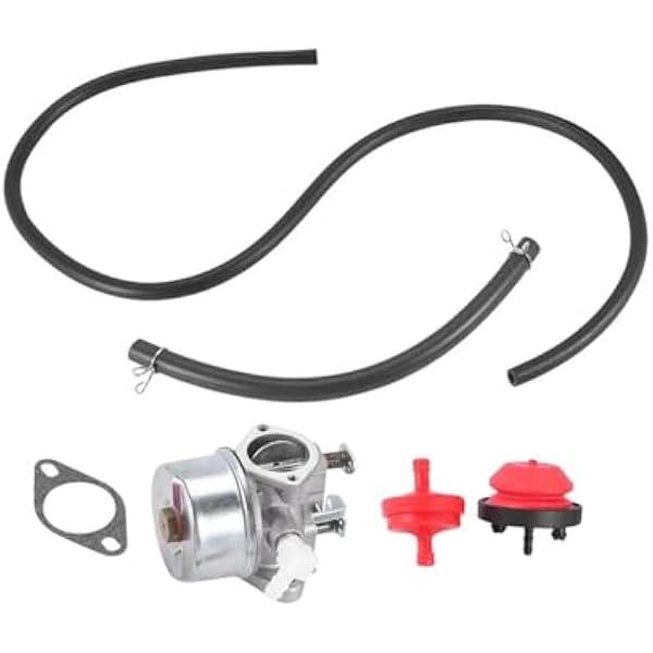 Części silnika gaźnik z uszczelką przewodu paliwowego do Tecumseh TVM220-157287H TVM220-157288H TVM220-157302L 640054 640297 wąż paliwowy gaźnika